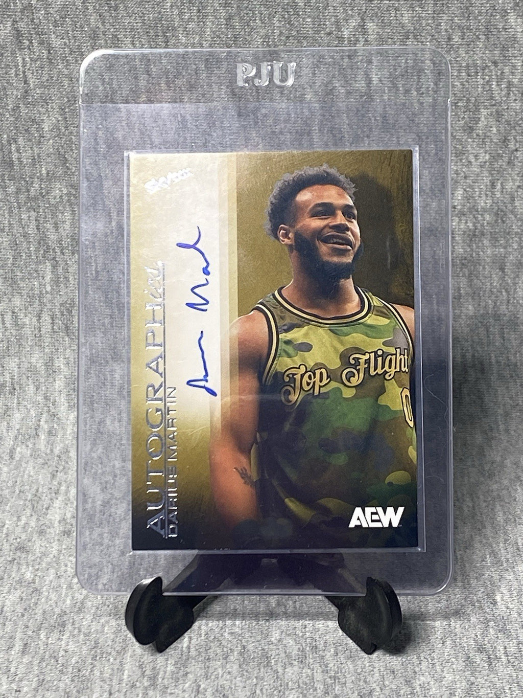 2025 DARIUS MARTIN UD SKYBOX METAL UNIVERSE AEW AUTOGRAPHICS AUTO!!