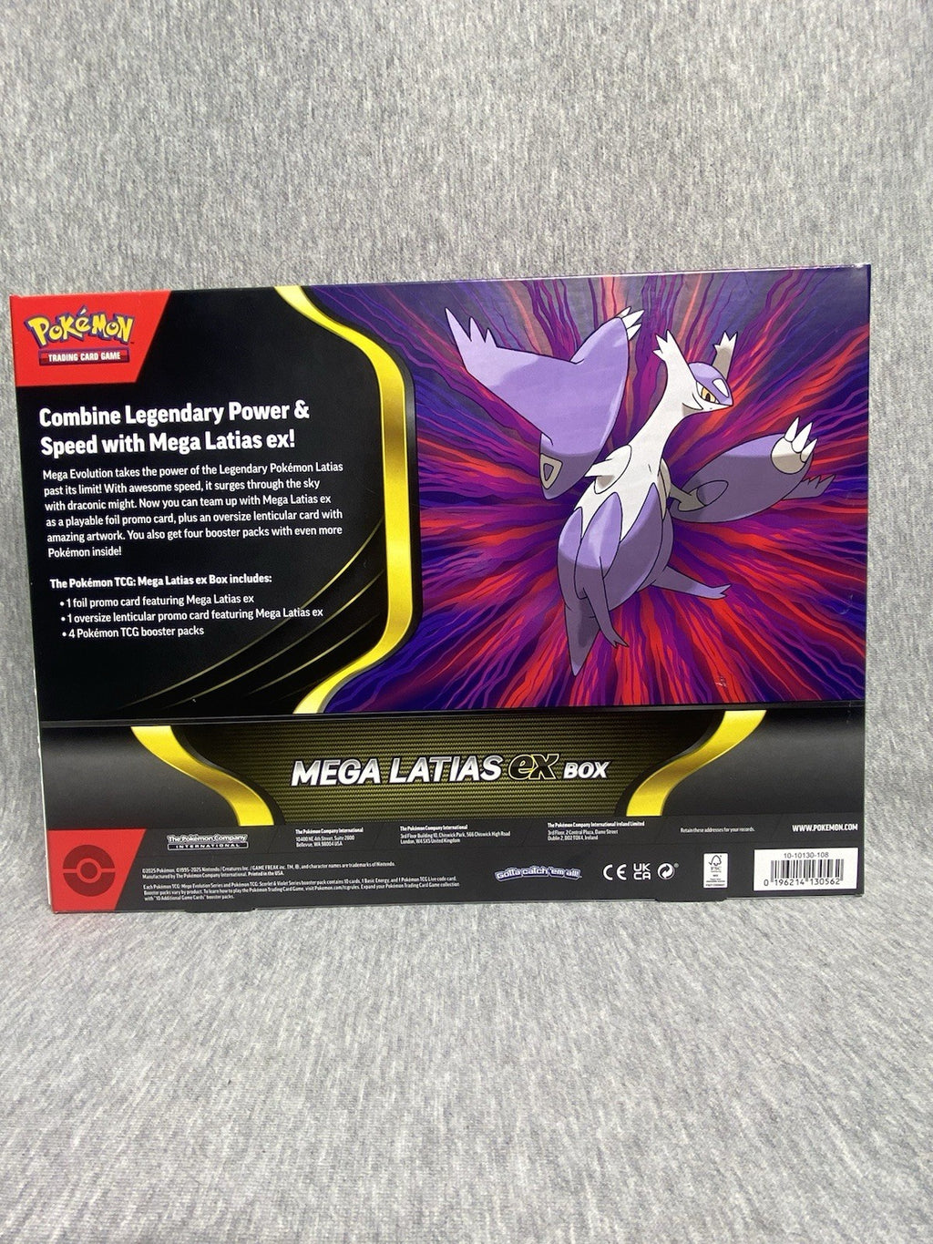 Pokemon TCG - Mega Latias Ex Box (4 Card Packs) - New/In-Hand - Free Shipping