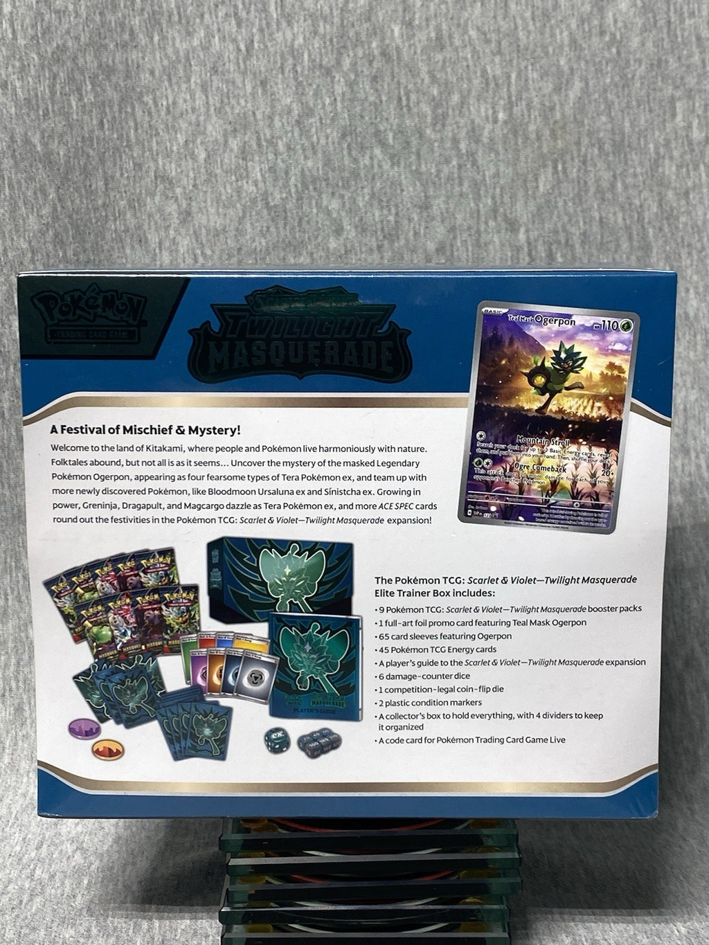 Pokémon TCG Twilight Masquerade Elite Trainer Box (ETB)