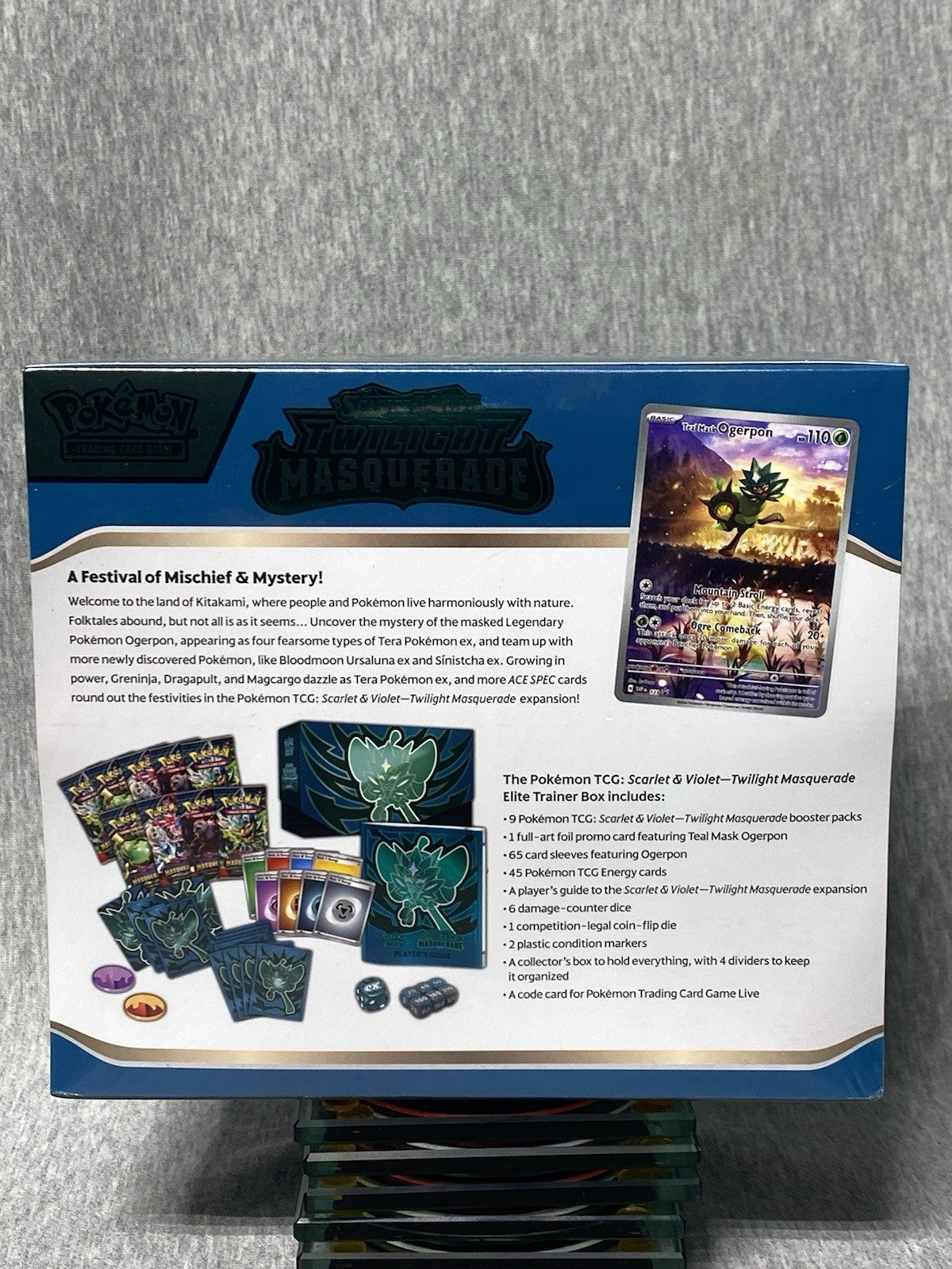 Pokémon TCG Twilight Masquerade Elite Trainer Box (ETB)
