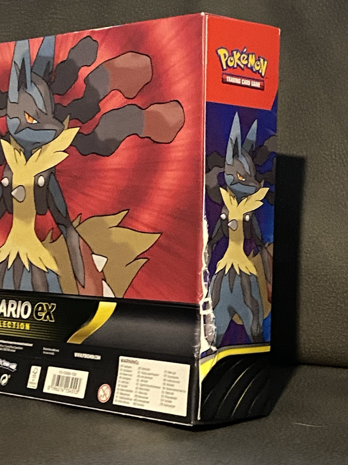 *SEALED*Pokemon TCG Mega Lucario ex Premium Figure Collection Box