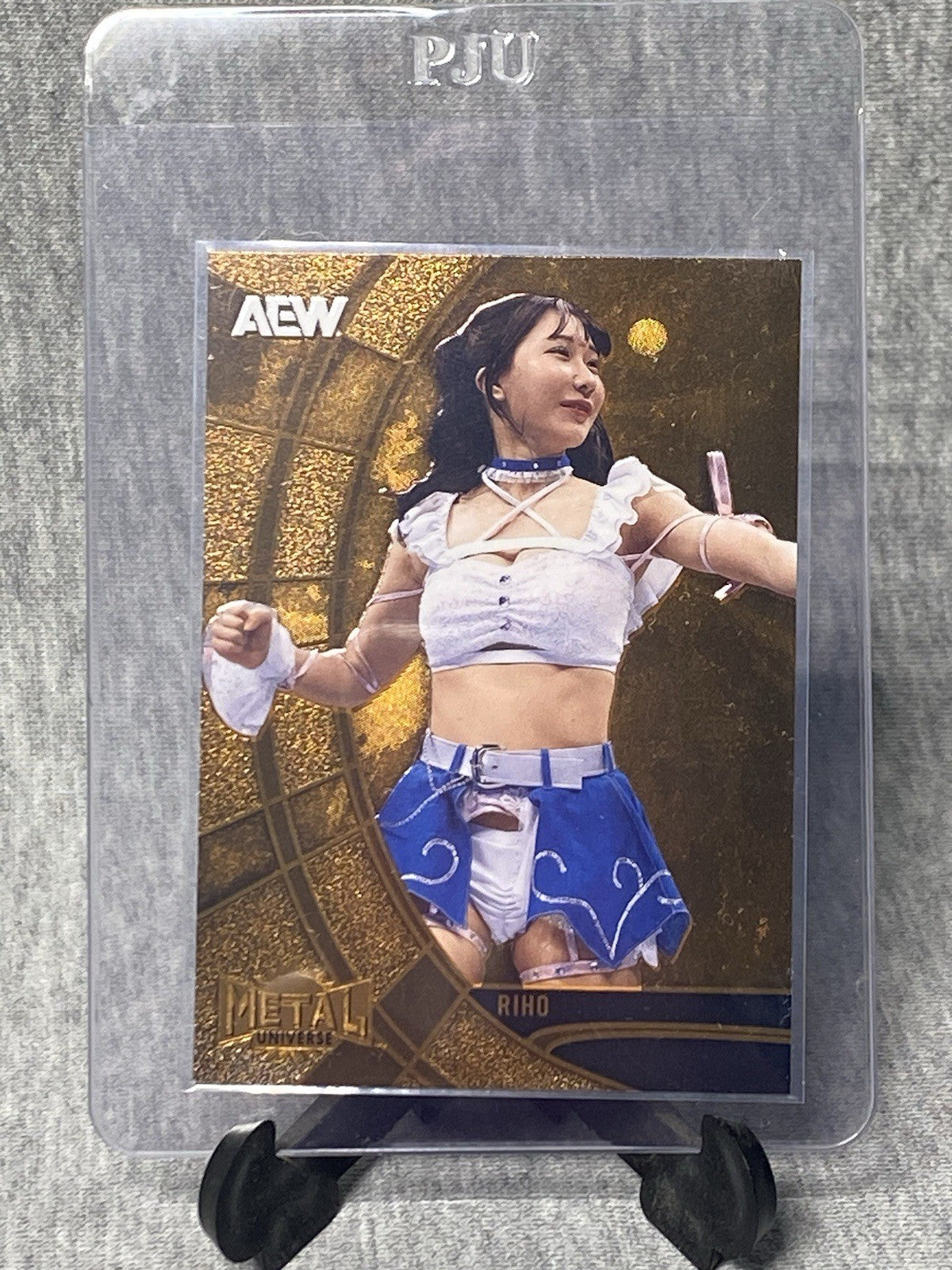 2025 SkyBox AEW Metal Universe Riho #82 Copper FX Parallel Wrestling